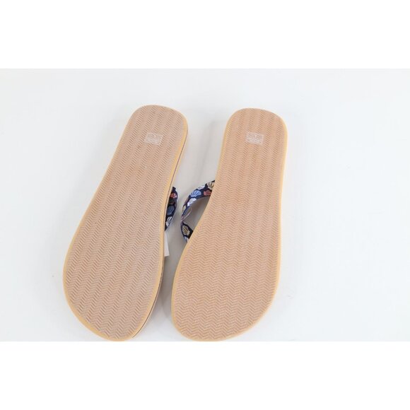 Deadstock Vtg Y2K Vera Bradley Womens Large 9 10 Sea Shells Flip Flops Sandals - Picture 6 of 6